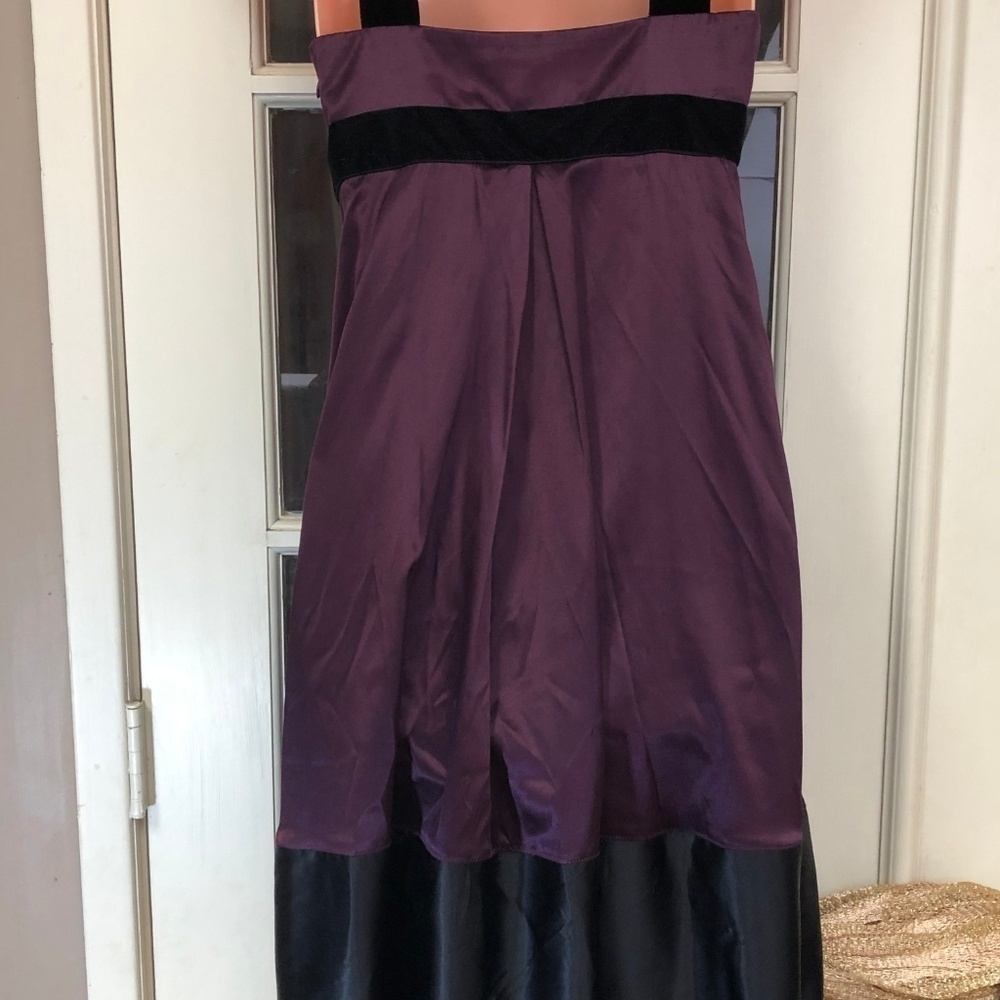 Womens Banana Republic Plum Wine Colored Dress Size 0P - Picture 2 of 4